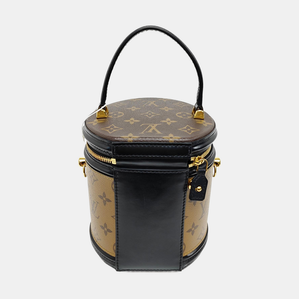 CANNES PM Monogram Coated Canvas Brown