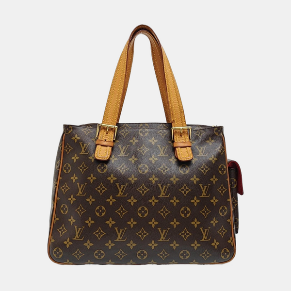 MULTIPLE Monogram Coated Canvas Brown
