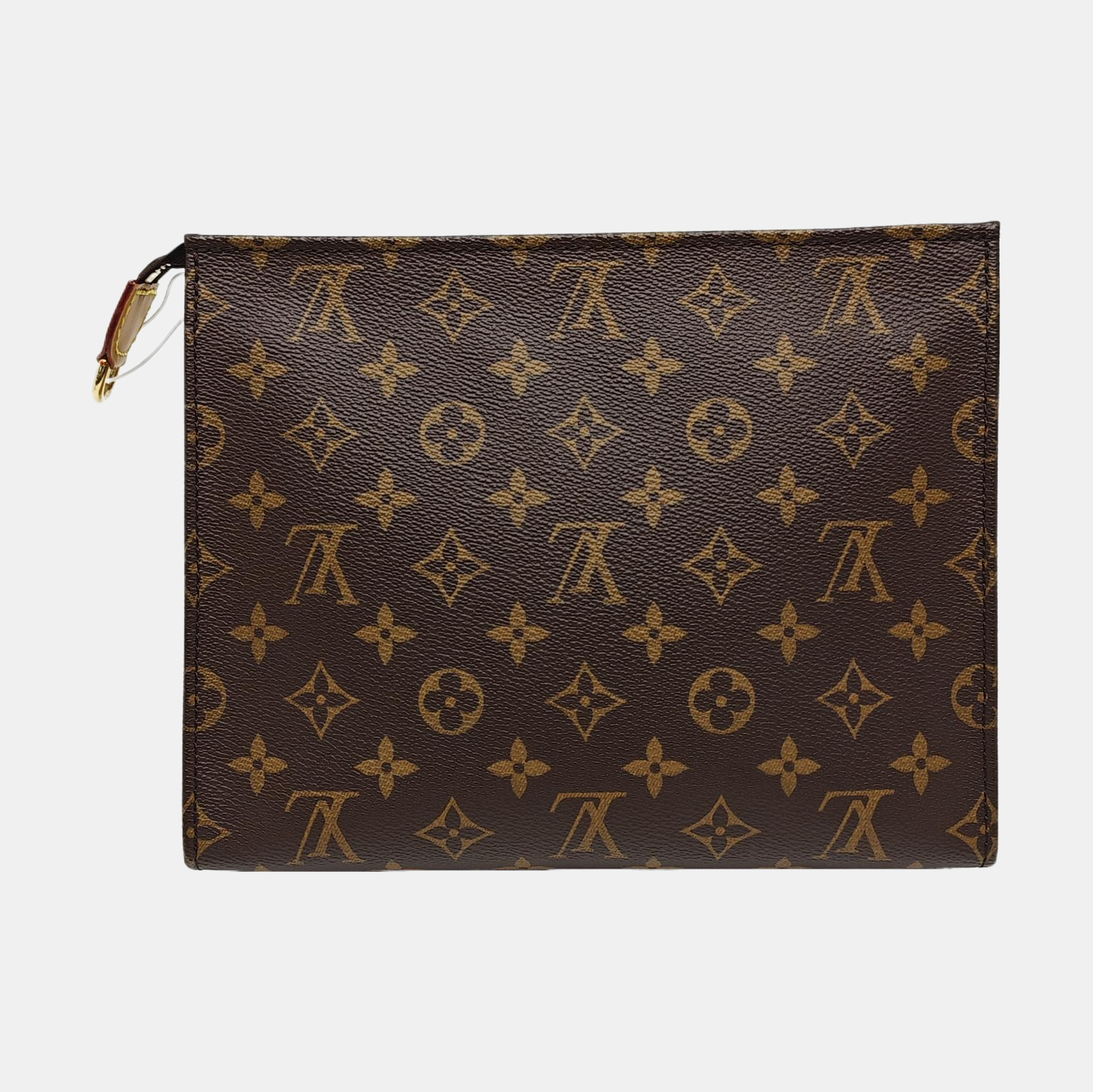 TOILET POCKET 26 Monogram Coated Canvas Brown