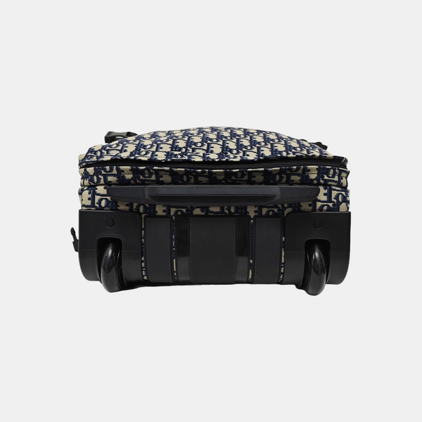 Diortravel Mini Oblique Fabric Blue