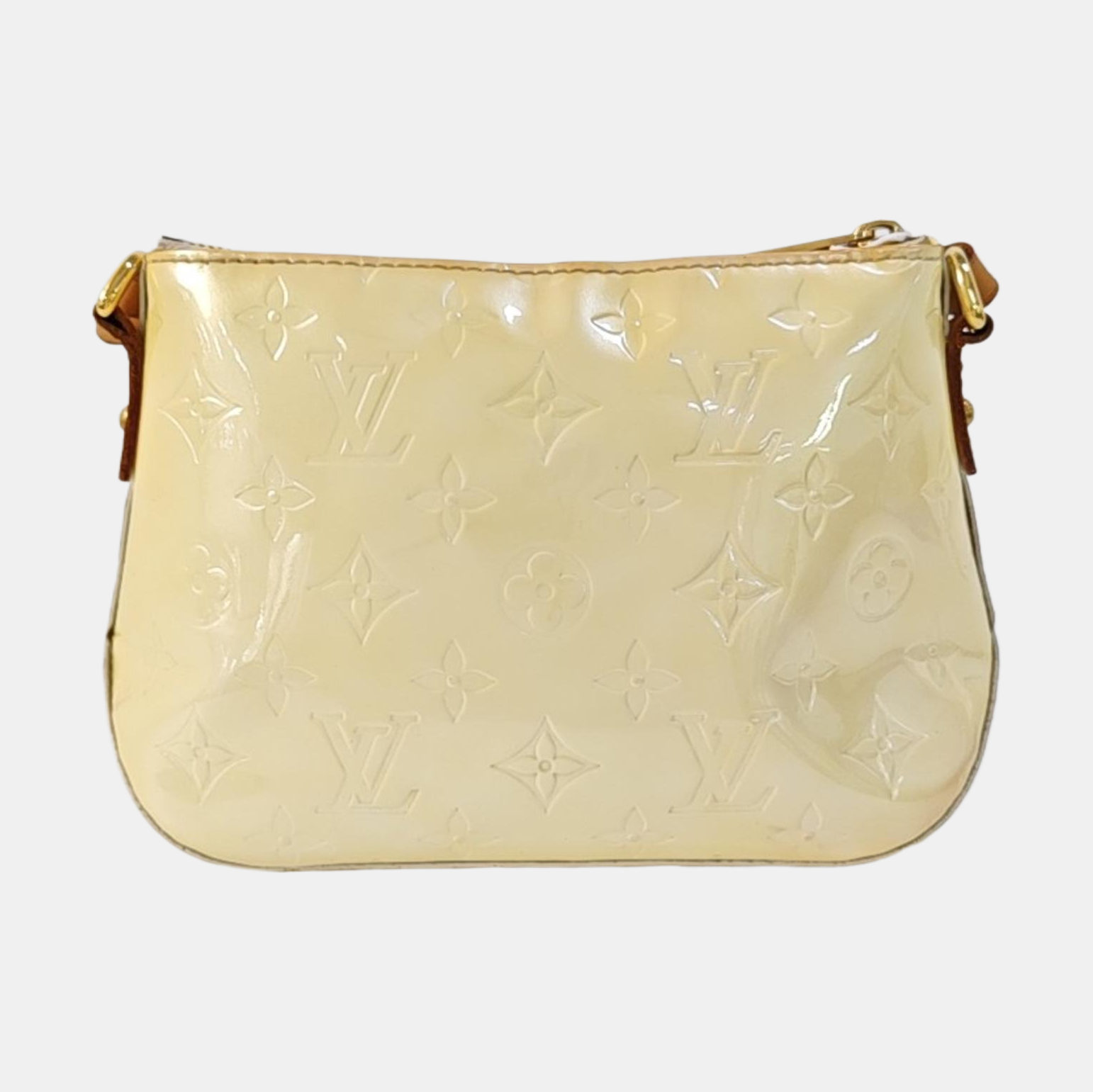 MINNA Monogram Patent Leather Yellow