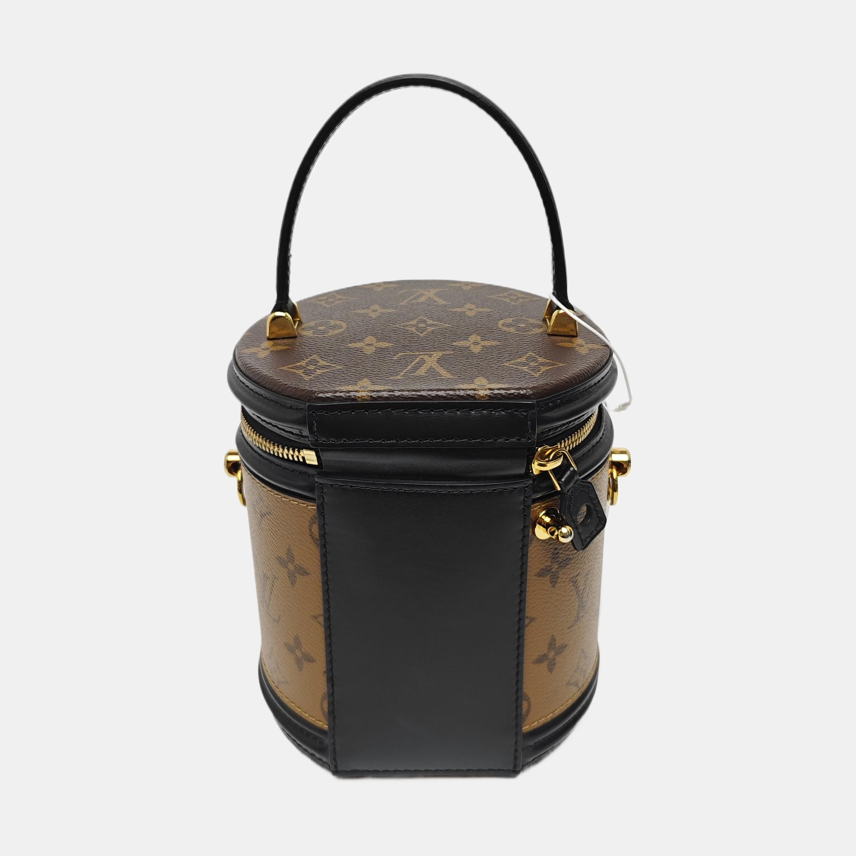 CANNES PM Monogram Coated Canvas Brown