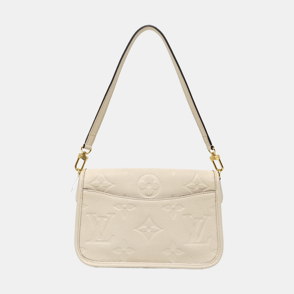 DIANE Monogram Calfskin Beige