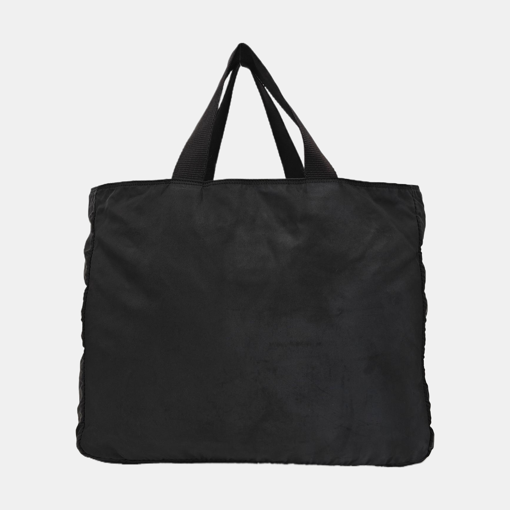 Nylon Tote Bag Black
