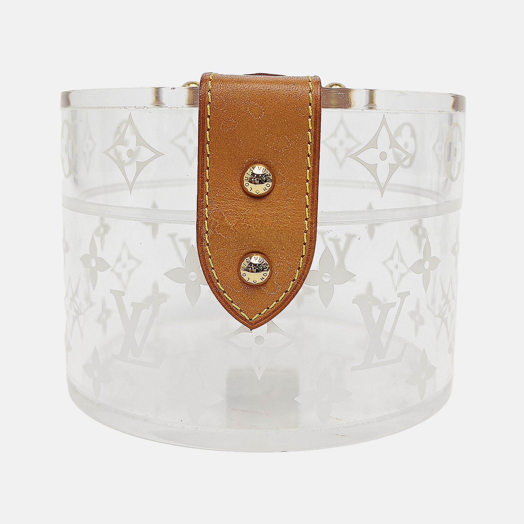 BOX SCOTT Monogram Plastic Clear