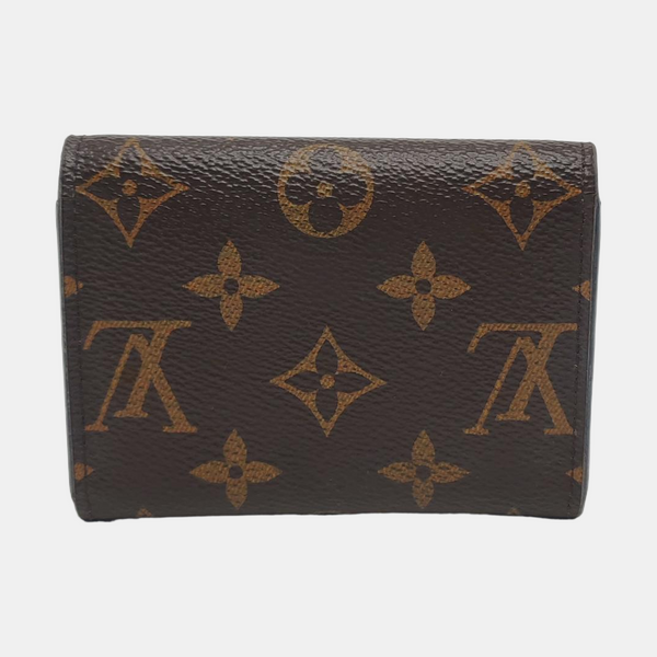 ROSALIE Monogram Coated Canvas Brown Wallet