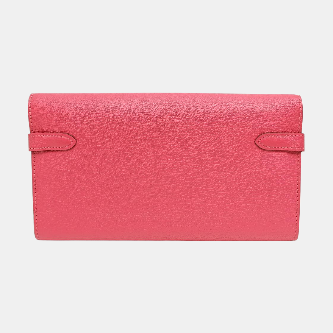 Kelly 20 Chèvre Mysore Pink Wallet