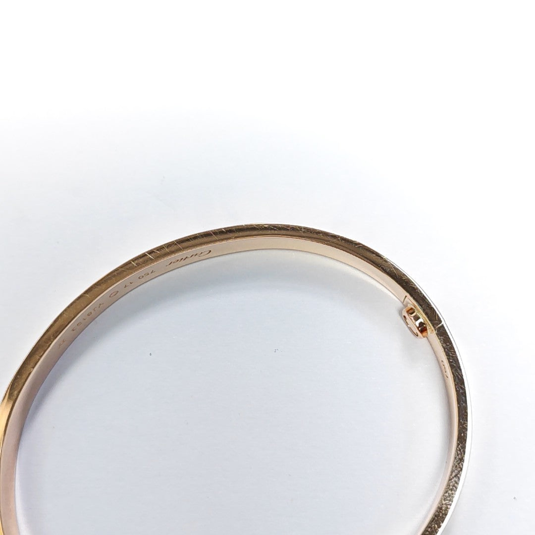 LOVE 18k Rose Gold Bangle