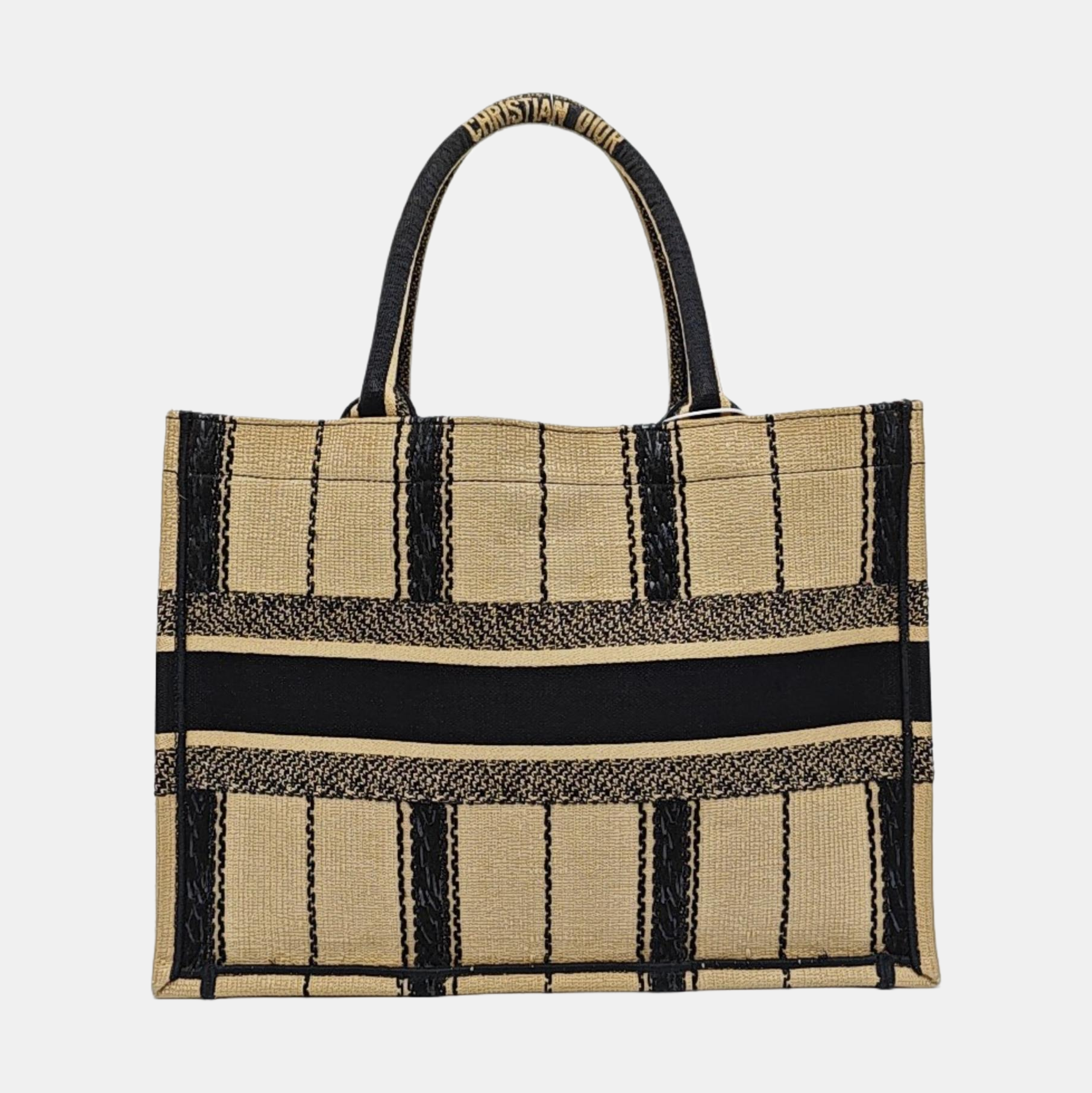 Authenticated pre-owned  Book Tote Medium Canvas Multicolor - Tote Bag at Looply