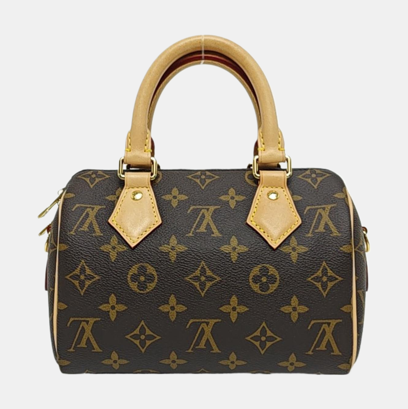 SPEEDY 20 Monogram Coated Canvas Brown