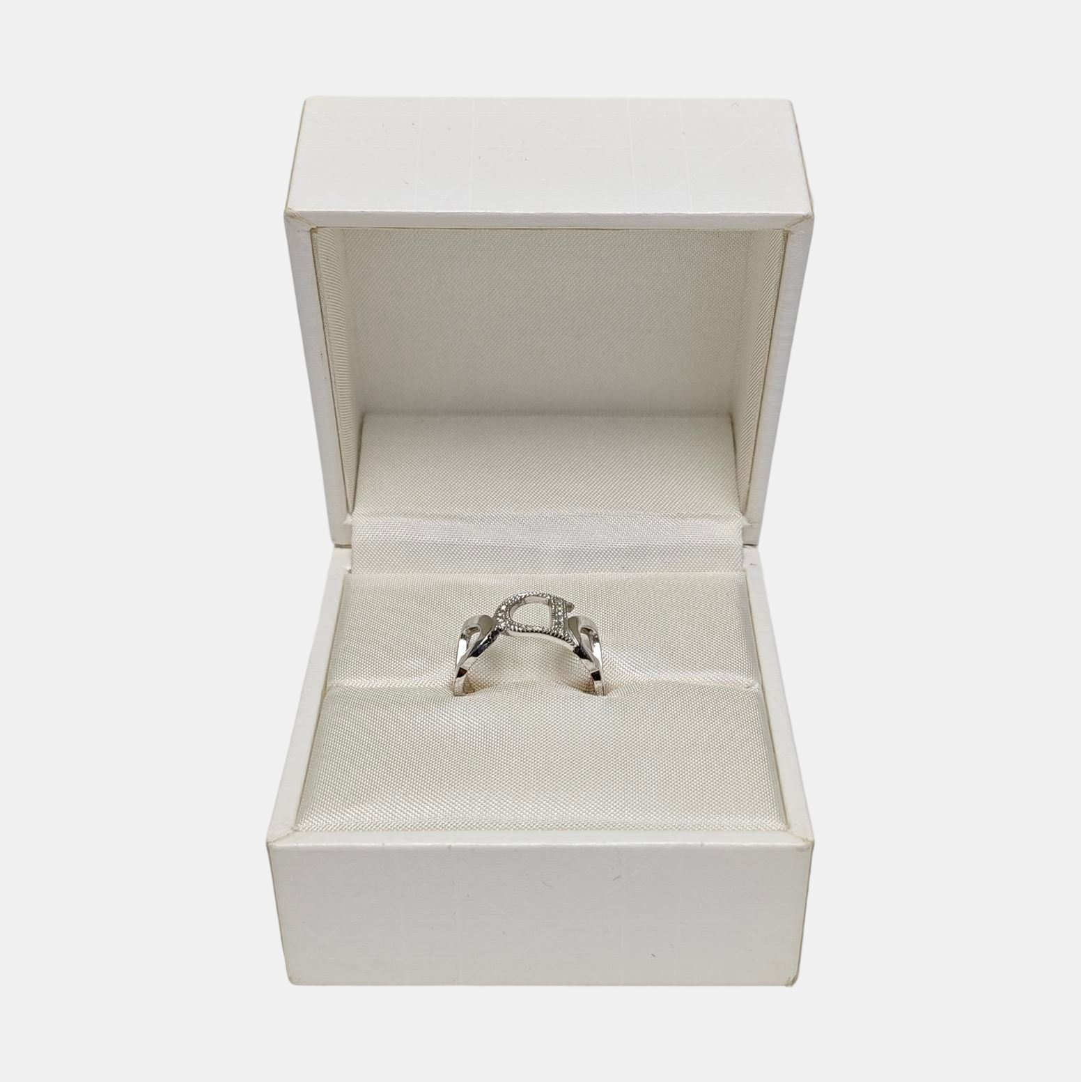 Metal Silver Ring EU 52