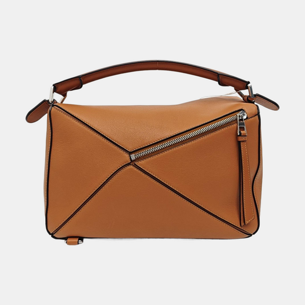 Puzzle Medium Calfskin Brown