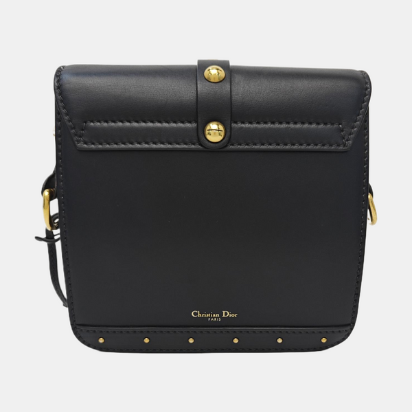 Calfskin Shoulder Bag Black