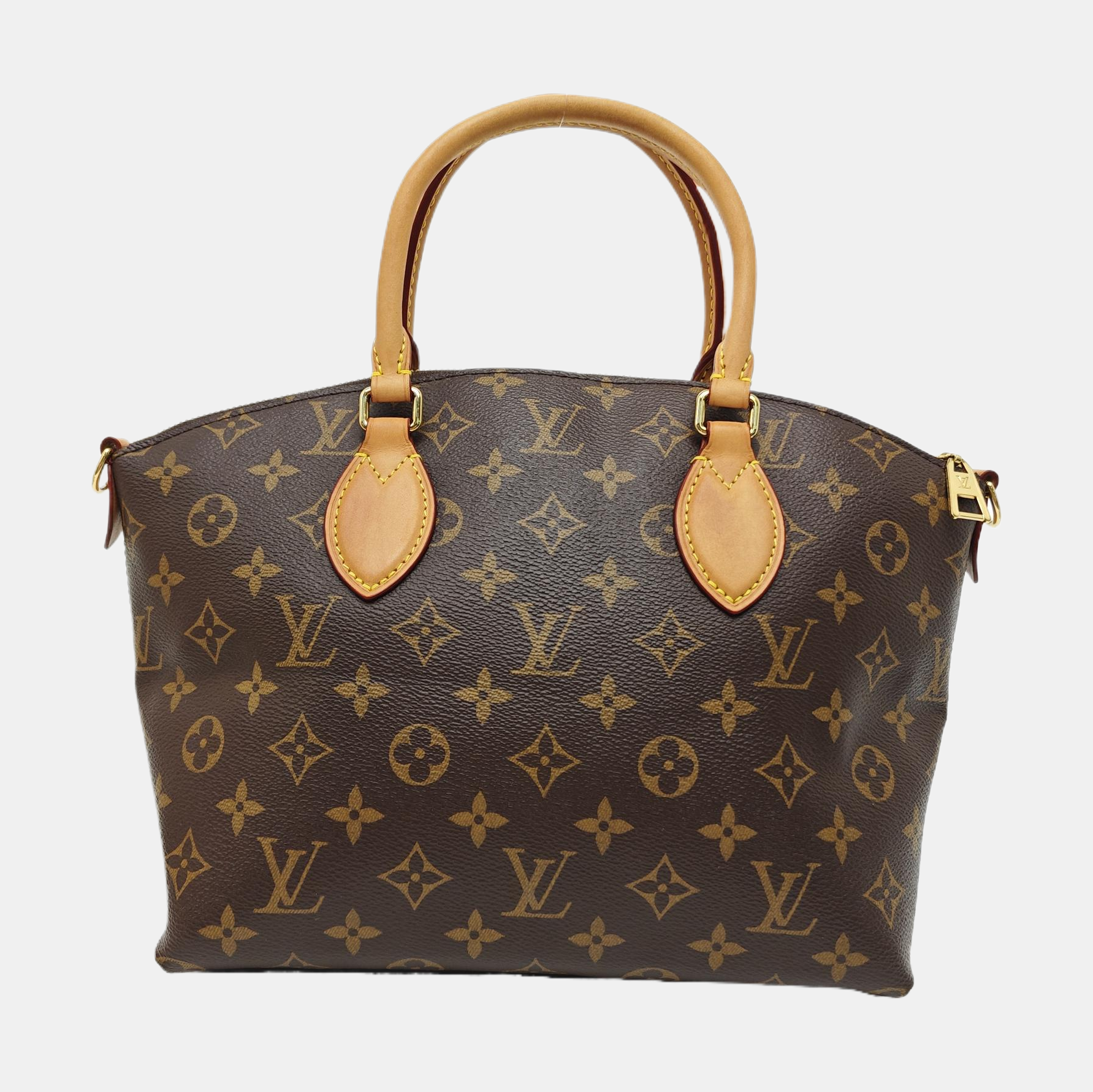 BOETIE PM Monogram Coated Canvas Brown