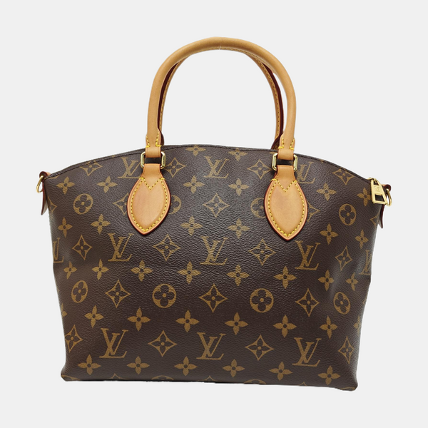 BOETIE PM Monogram Coated Canvas Brown
