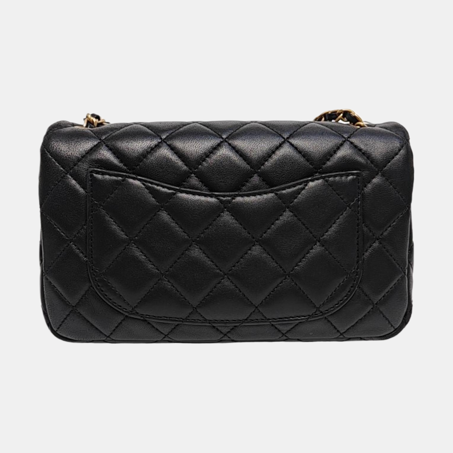 CLASSIC FLAP Mini Quilted Lambskin Black