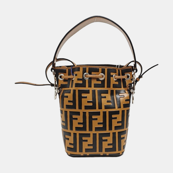 Mon Tresor Mini Calfskin Brown