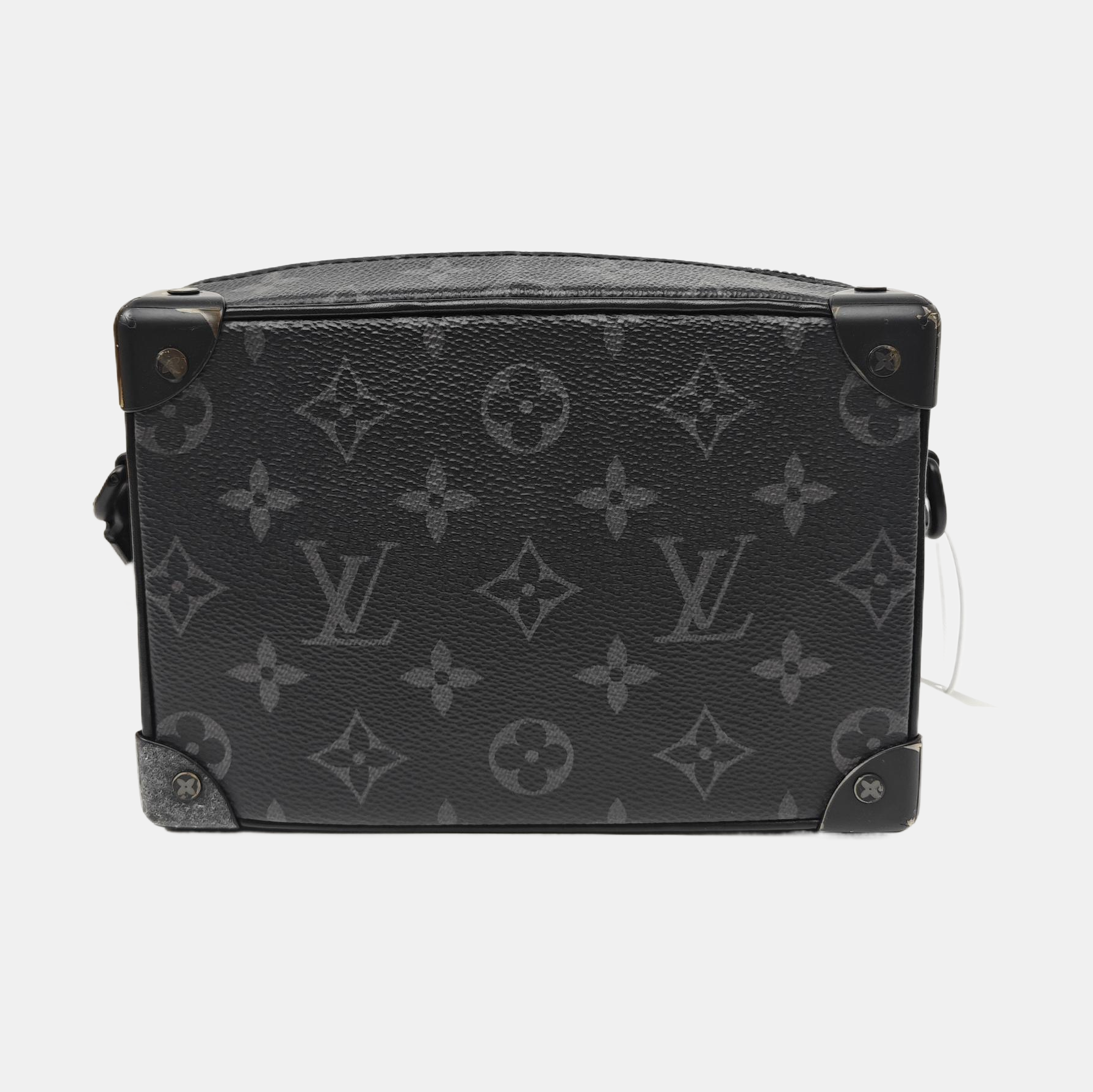 SOFT TRUNK Mini Monogram Coated Canvas Black