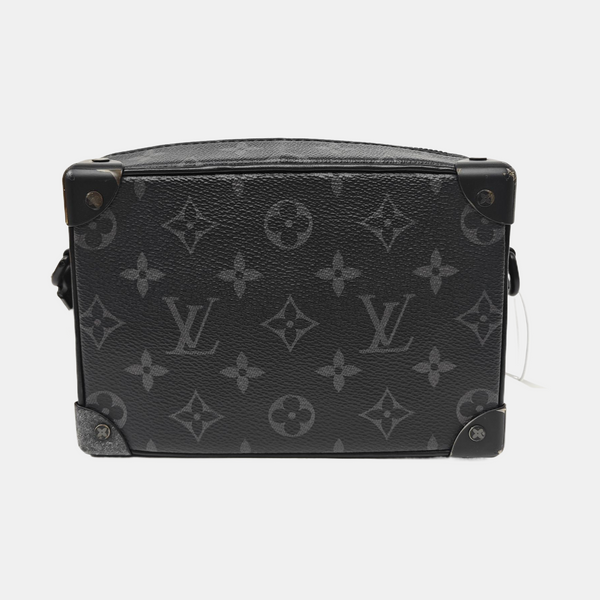SOFT TRUNK Mini Monogram Coated Canvas Black