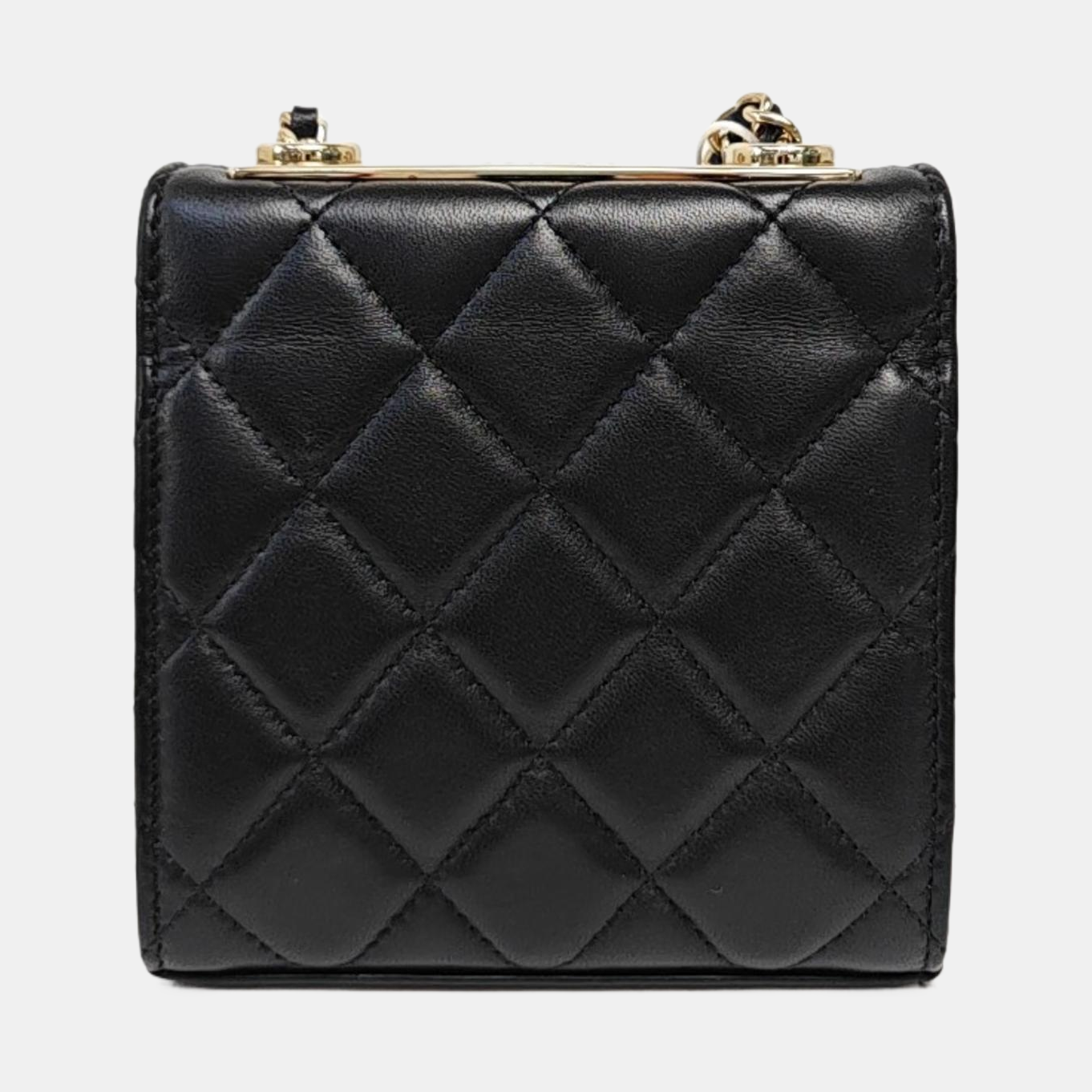 TRENDY CC Quilted Lambskin Black