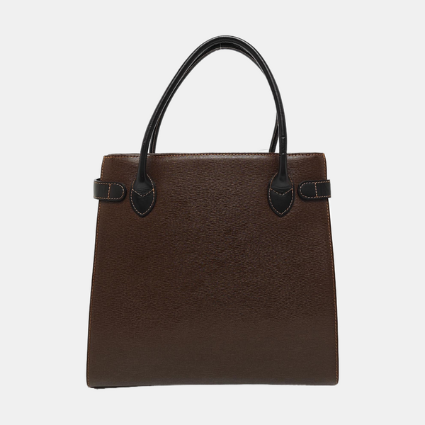 Calfskin Tote Bag Brown