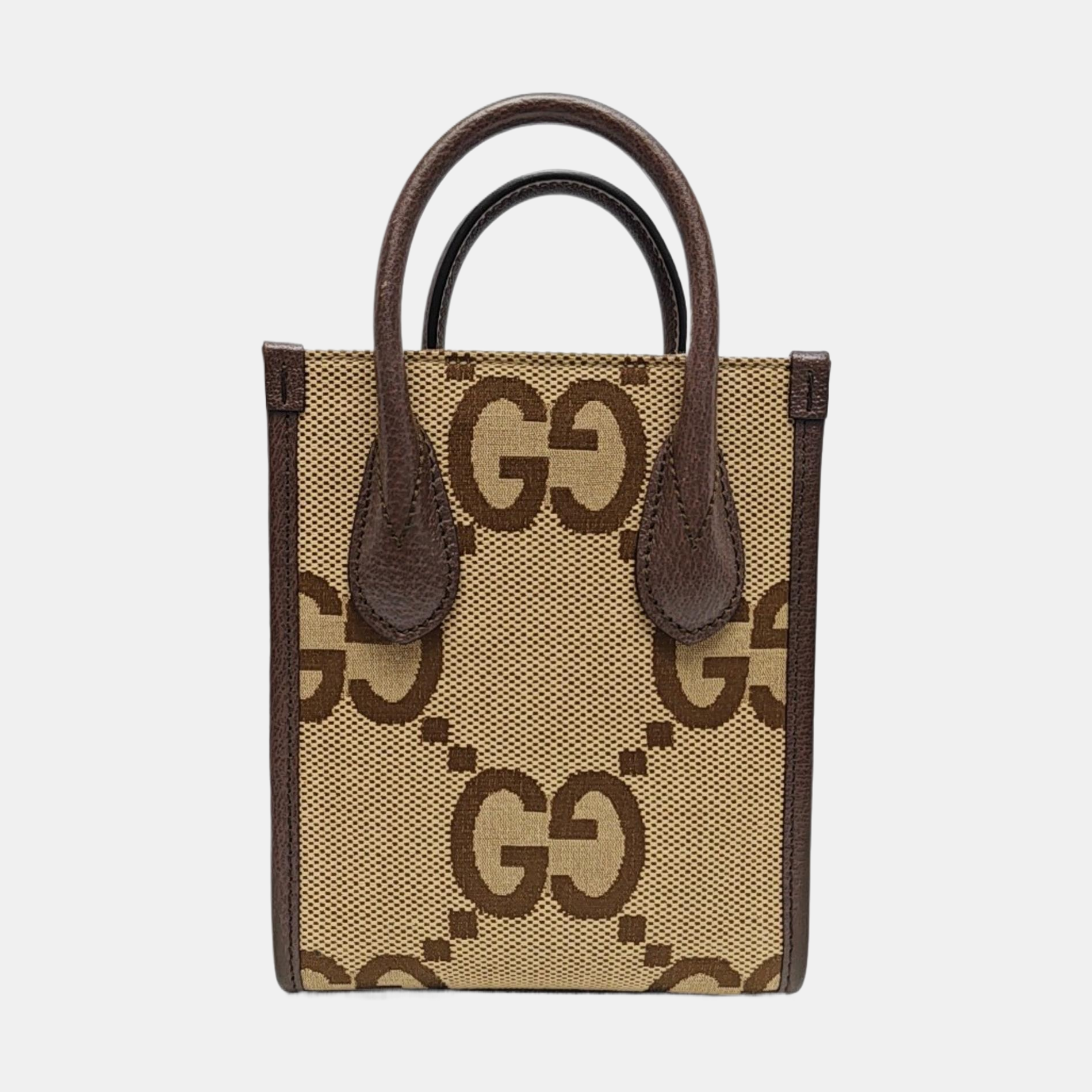 Jumbo Mini Monogram Canvas Beige