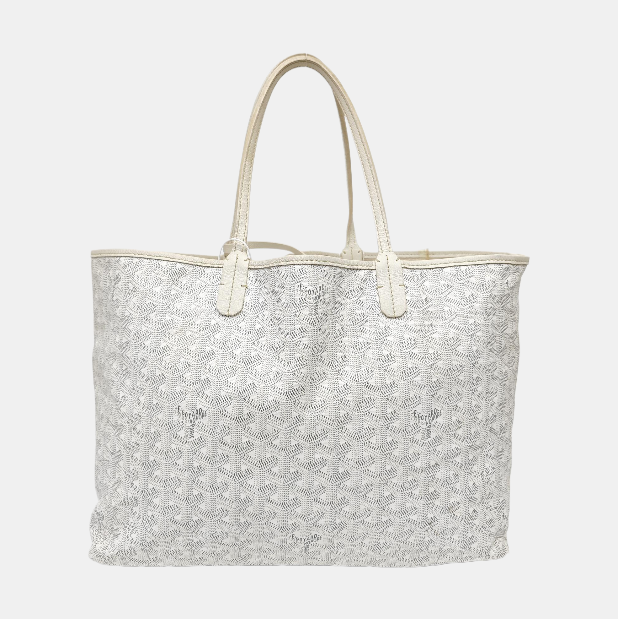 Saint Louis PM Coated Canvas White