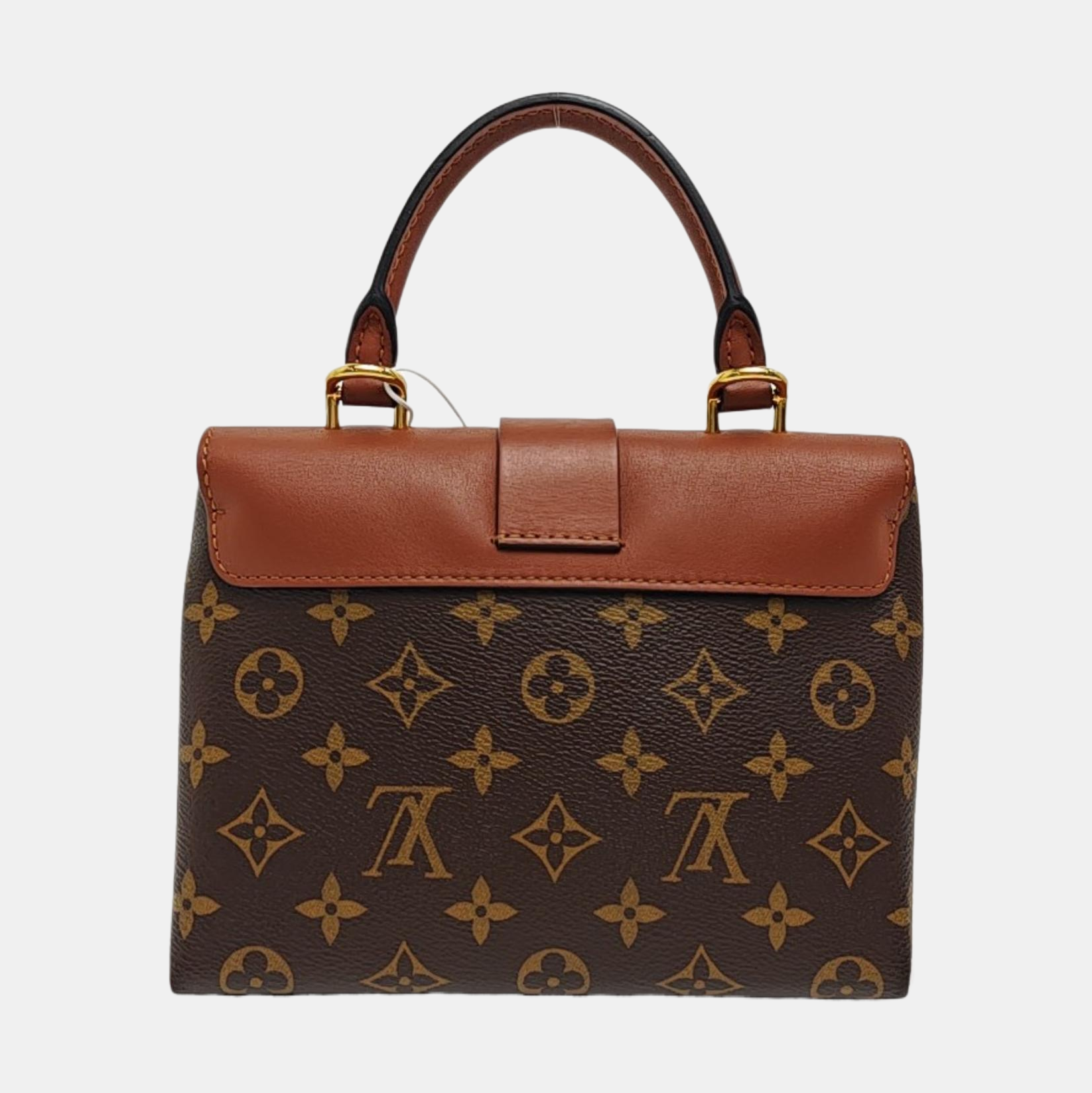 LOCKY BB Monogram Coated Canvas Brown