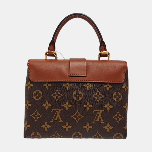 LOCKY BB Monogram Coated Canvas Brown