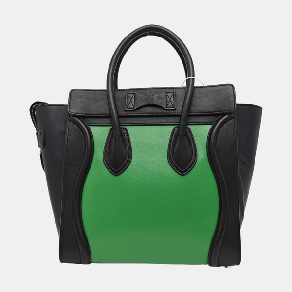 LUGGAGE Micro Calfskin Green