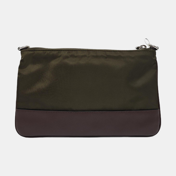 Nylon Shoulder Bag Green