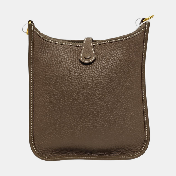 Authenticated pre-owned  Evelyne TPM Clemence Grey - Shoulder Bag at Looply