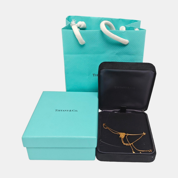 Tiffany T 18k Rose Gold Necklace