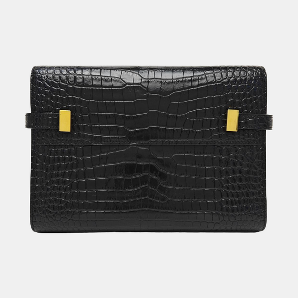 MANHATTAN Small Calfskin Black