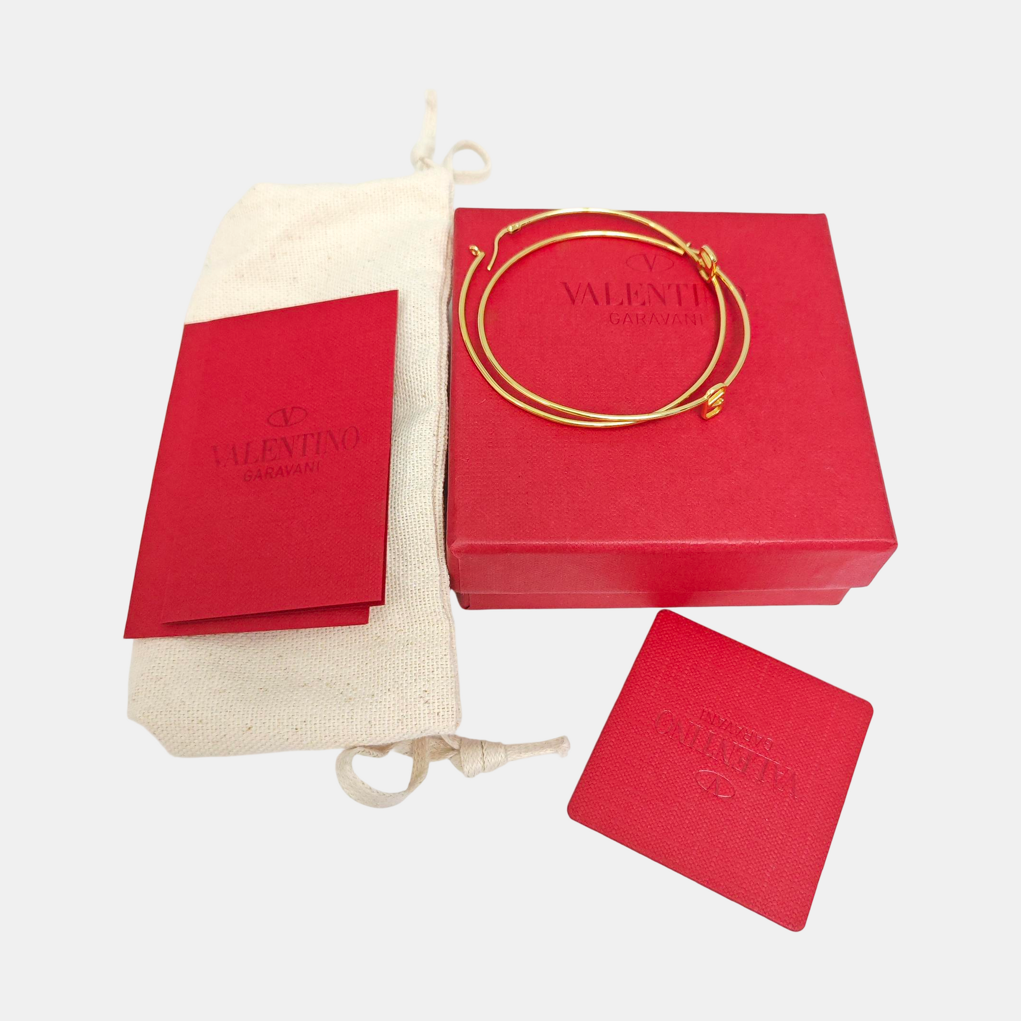 Metal Gold Earrings