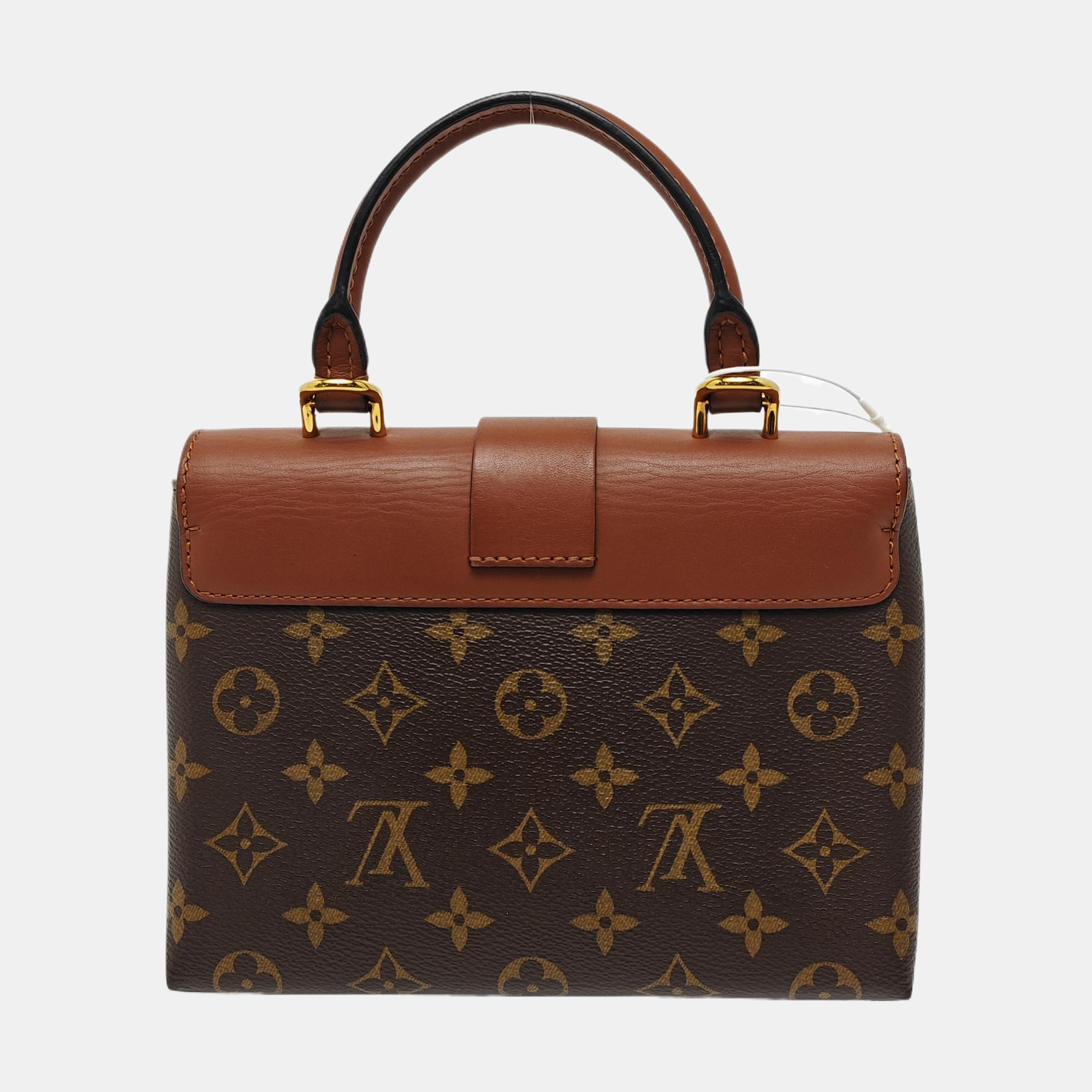 LOCKY BB Monogram Coated Canvas Brown