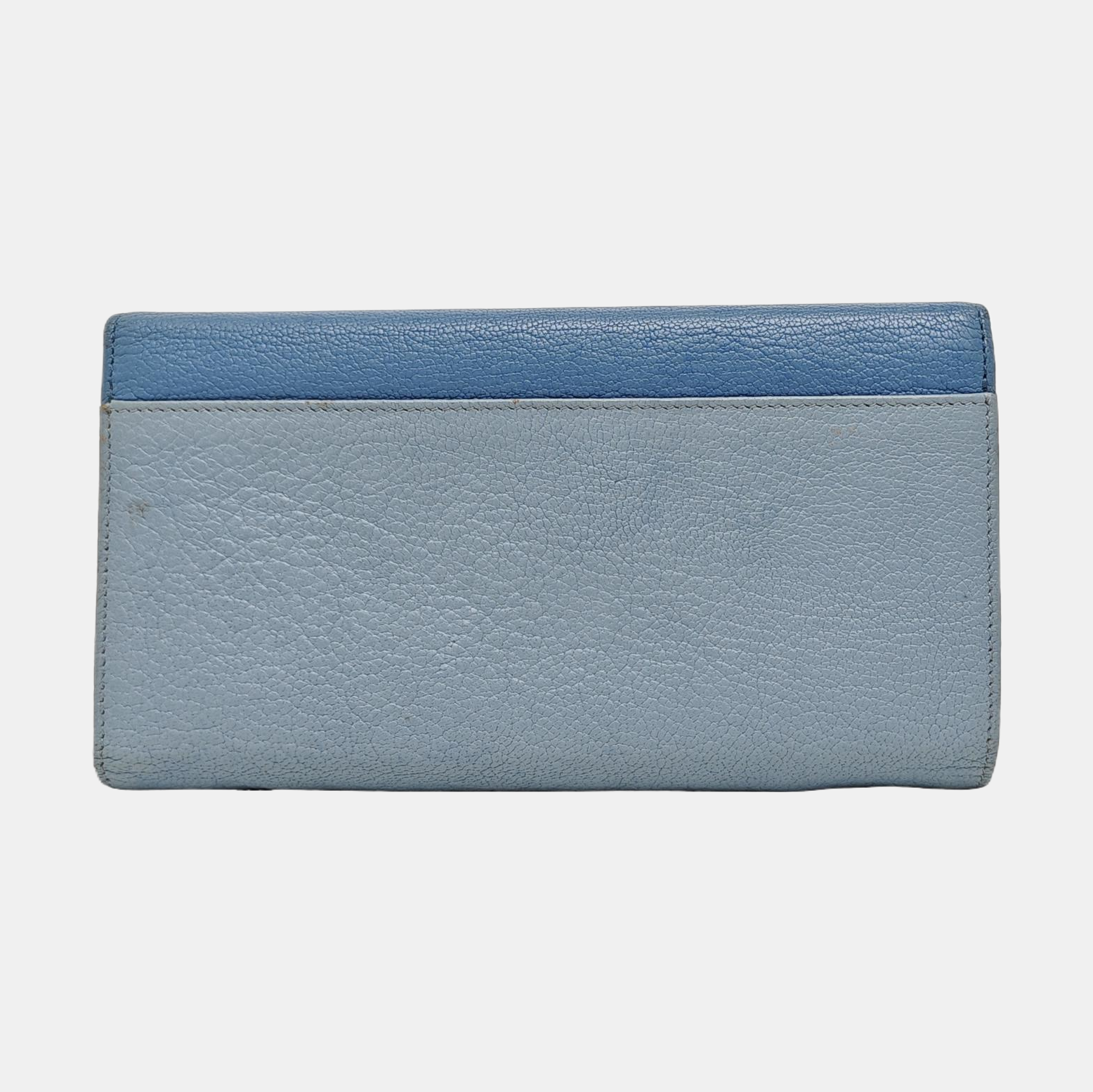 Calfskin Wallet Blue