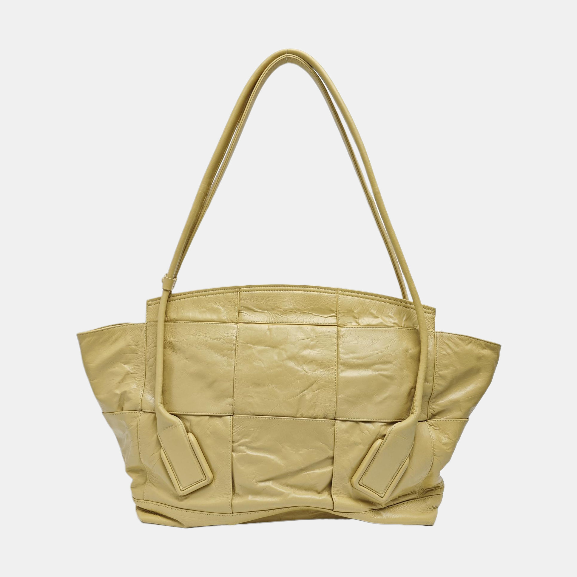 Arco Large Calfskin Beige