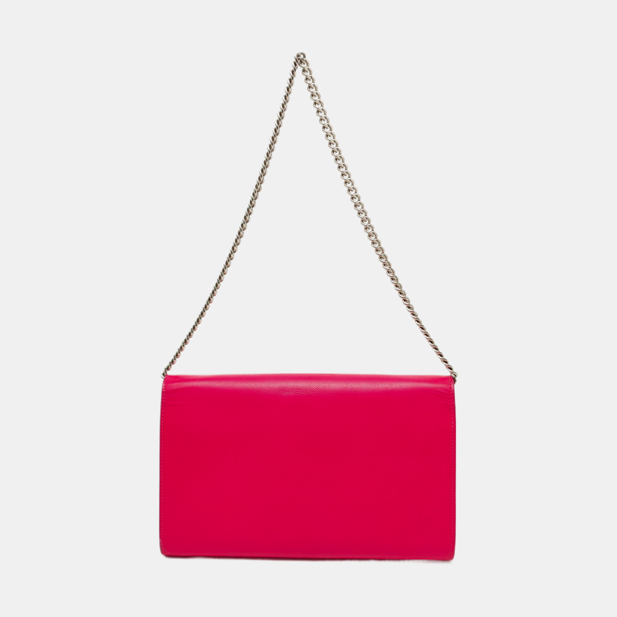 Calfskin Shoulder Bag Red