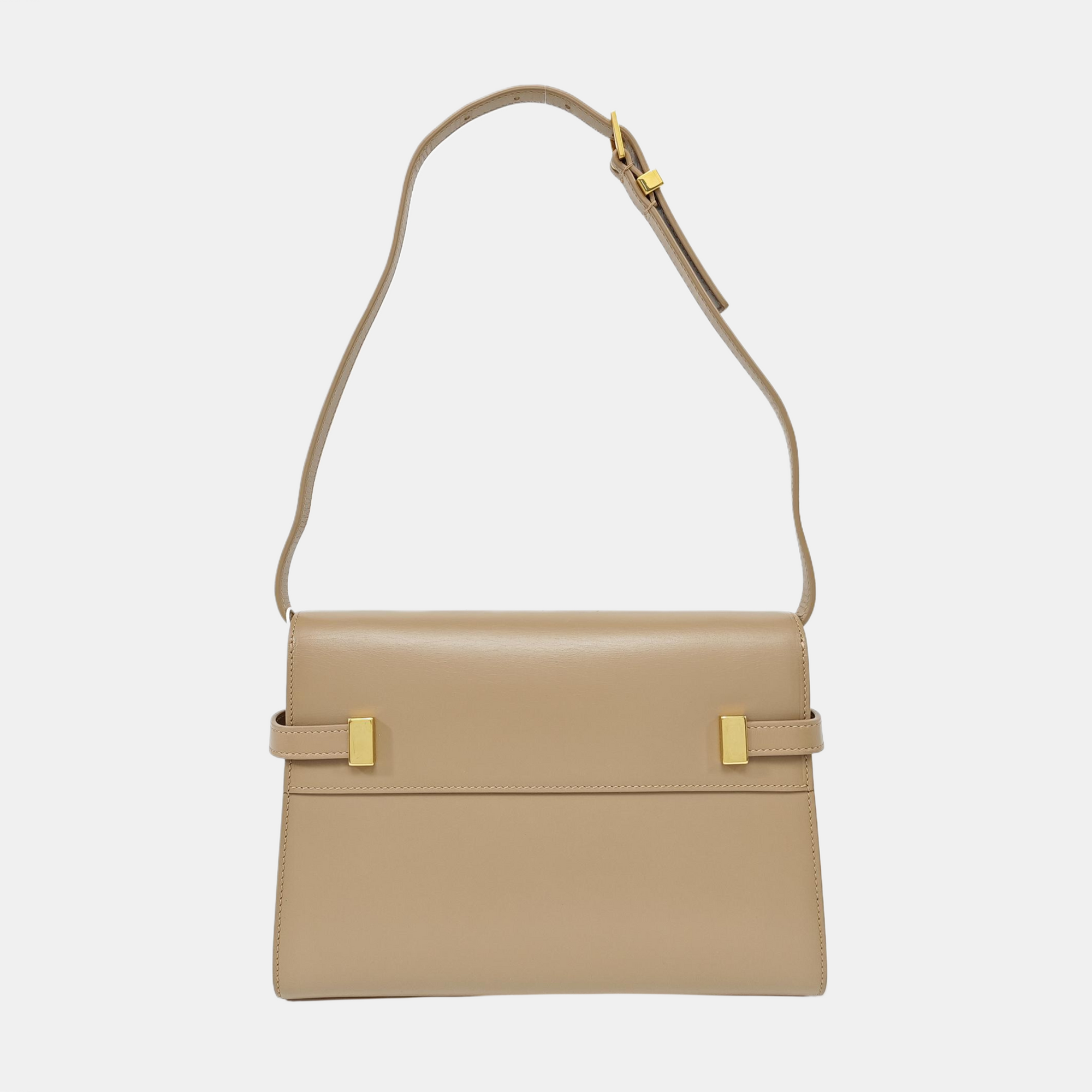 MANHATTAN Small Calfskin Beige