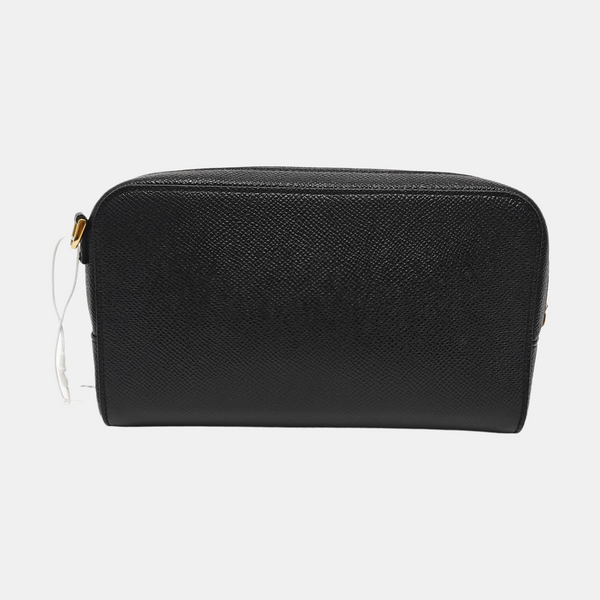 Calfskin Shoulder Bag Black