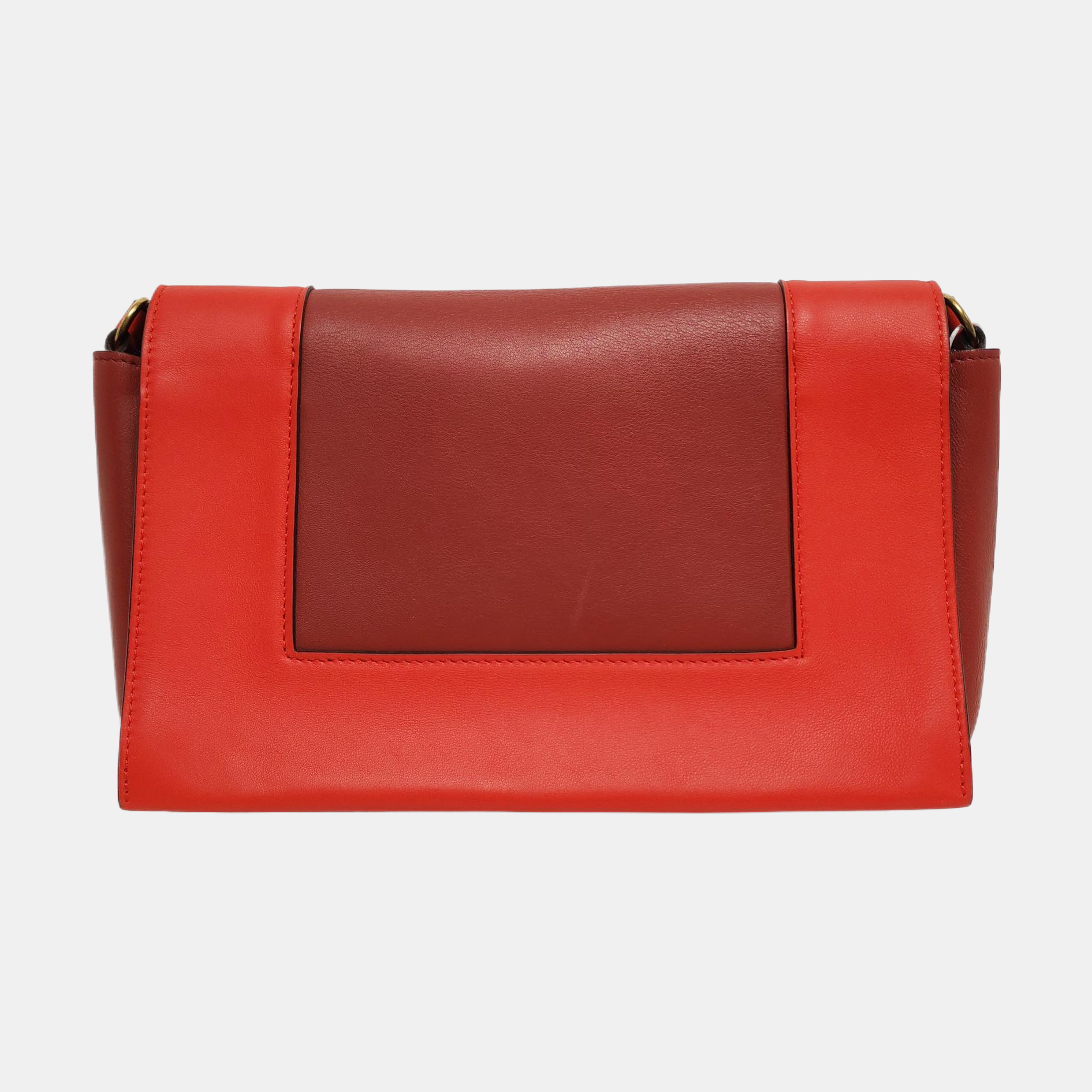 Authenticated pre-owned  FRAME Medium Calfskin Red - Shoulder Bag at Looply