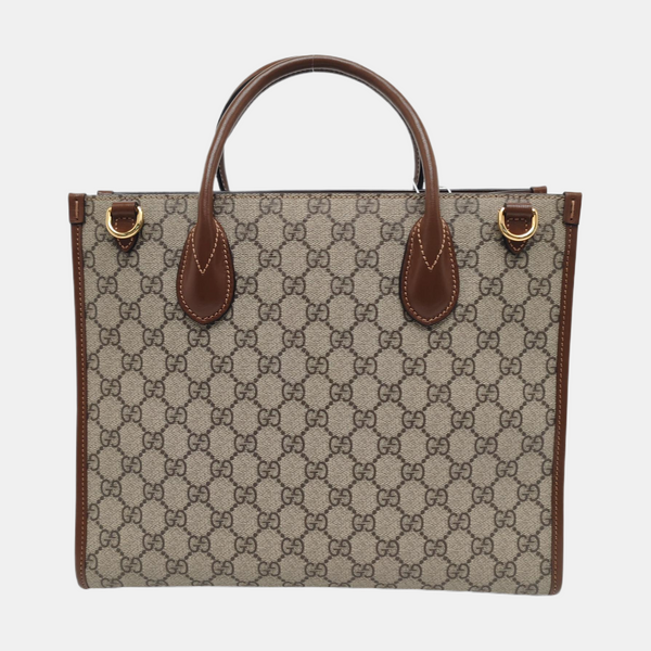 Retro Small Monogram Coated Canvas Brown