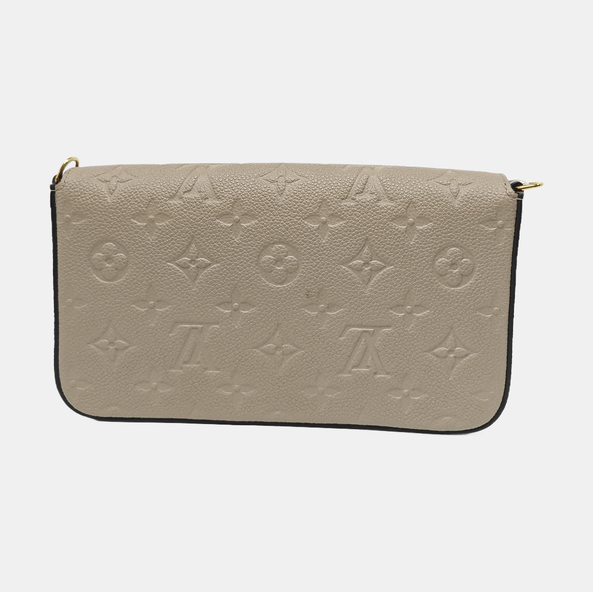 FÉLICIE Monogram Calfskin Gray