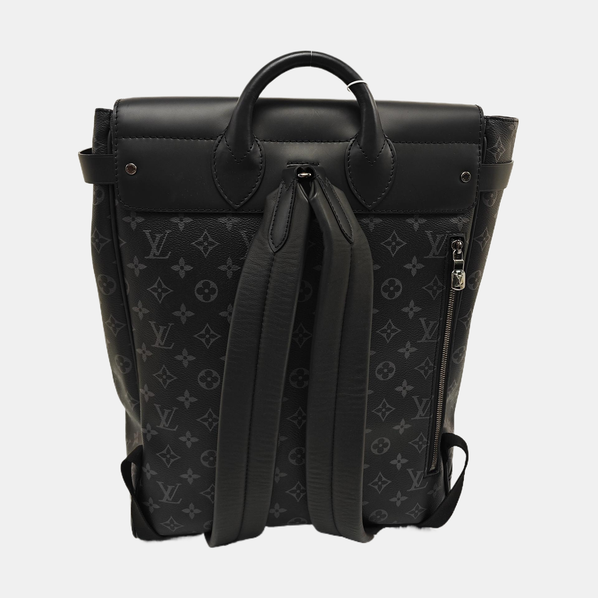 STEAMER Monogram Coated Canvas Black