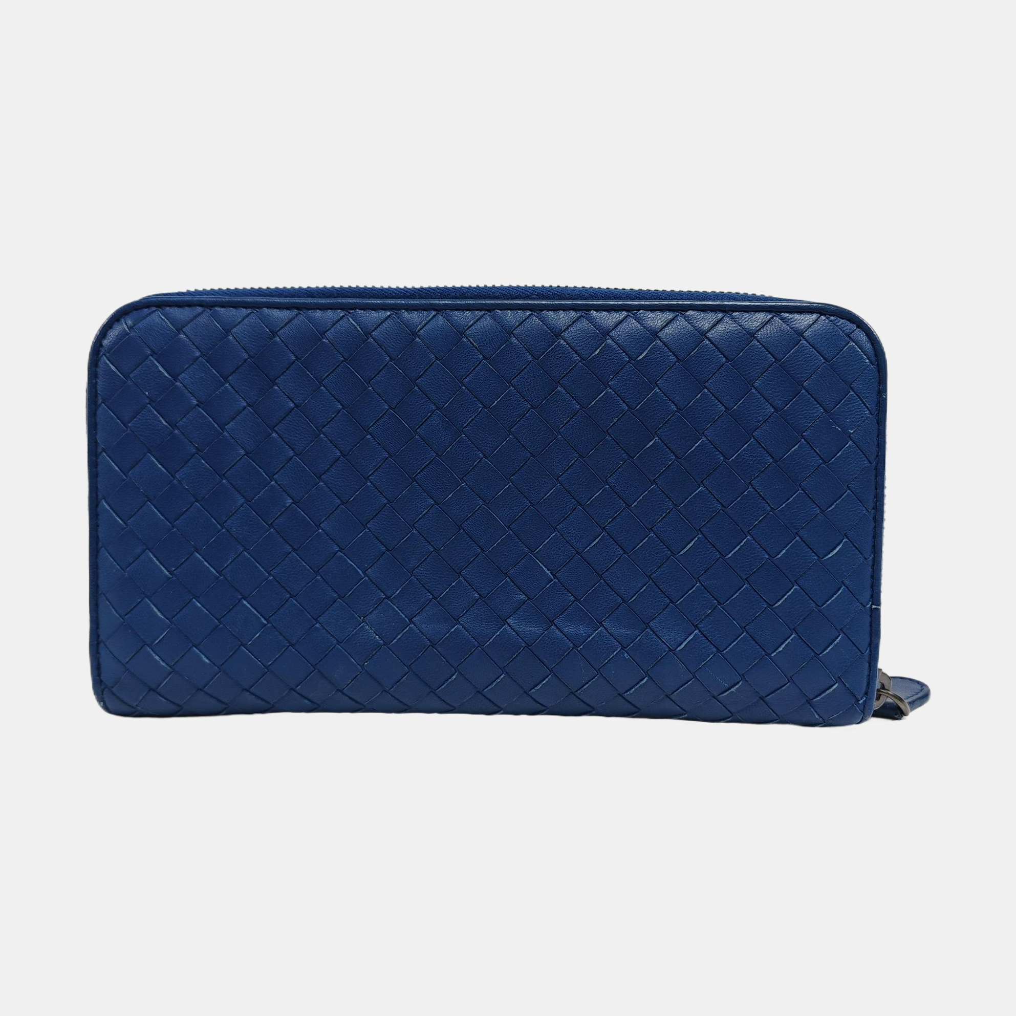 Calfskin Wallet Blue