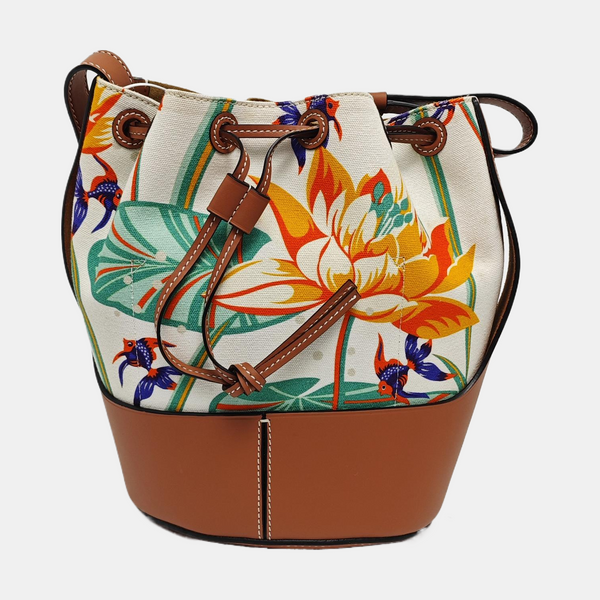 Authenticated pre-owned  Balloon Canvas Multicolor - Bucket Bag at Looply