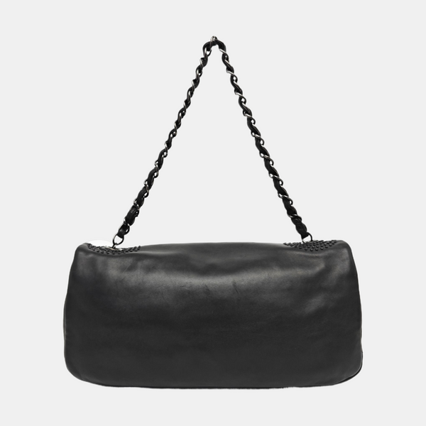 Lambskin Shoulder Bag Black
