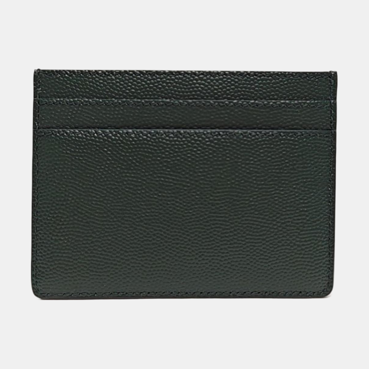 Calfskin Card Holder Green