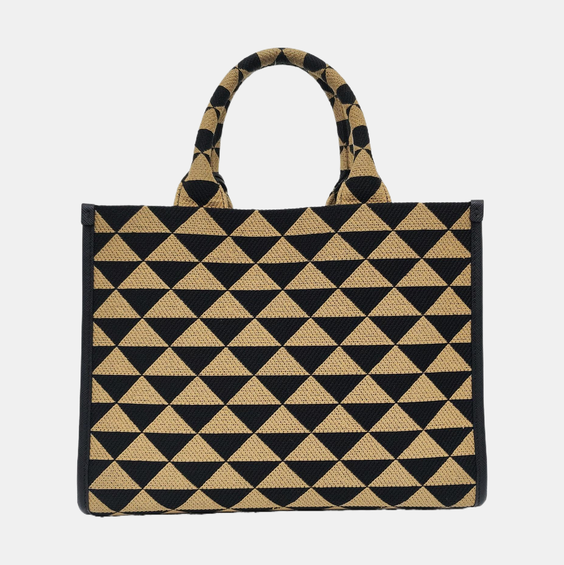 Authenticated pre-owned  Symbole Fabric Brown - Tote Bag at Looply